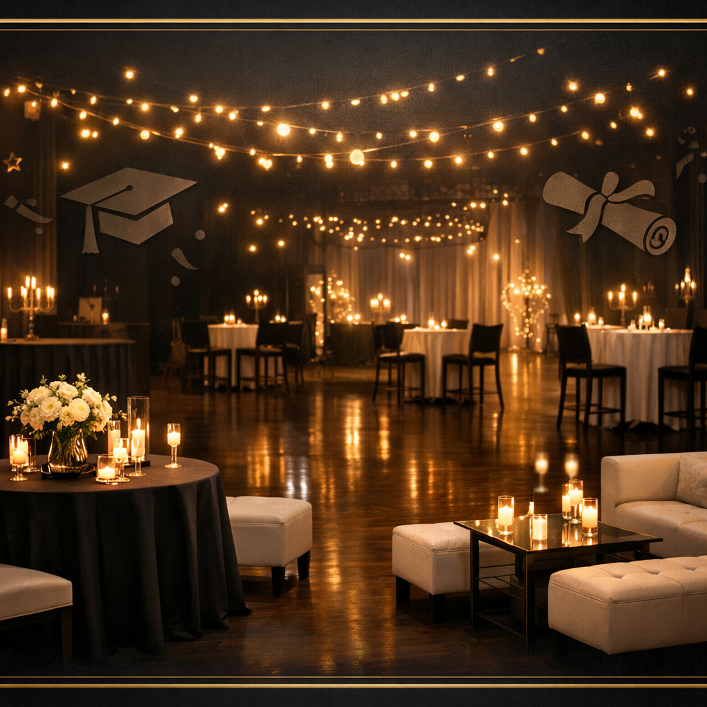 Graduation party venue in Tucson at The Frame