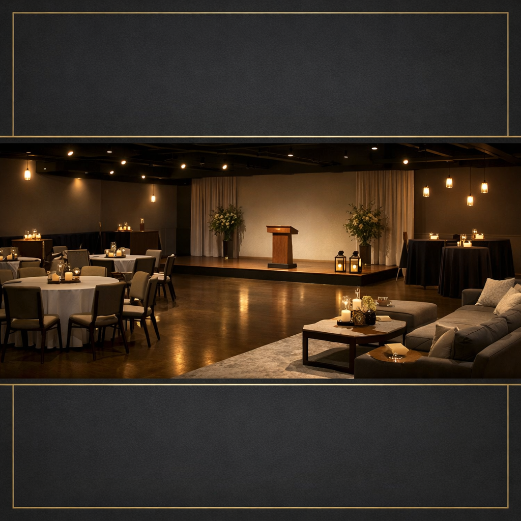 Church event venue in Tucson at The Frame