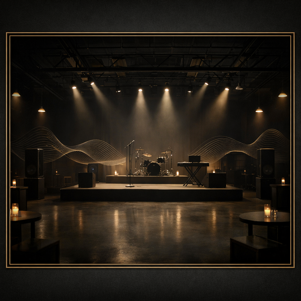 Music event venue in Tucson at The Frame