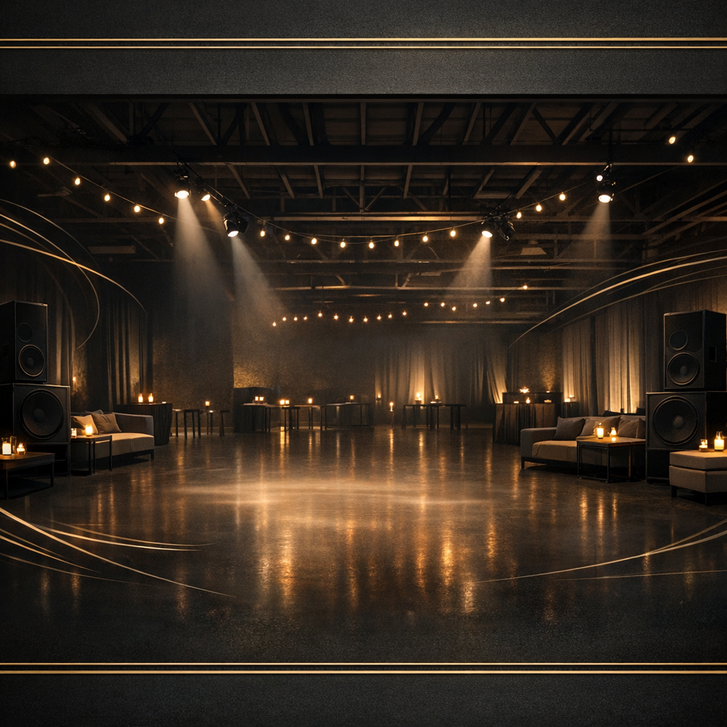Dance event venue in Tucson at The Frame
