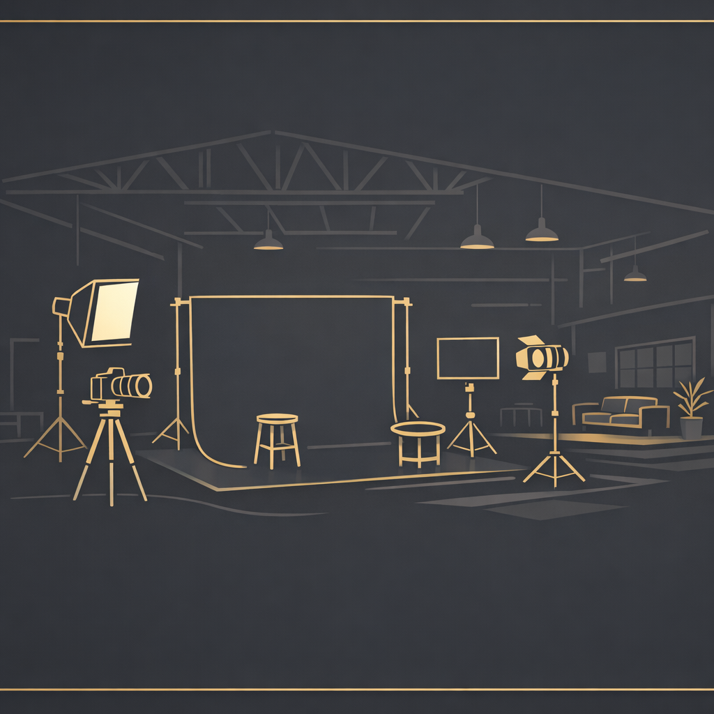 Photo and video shoot venue in Tucson at The Frame