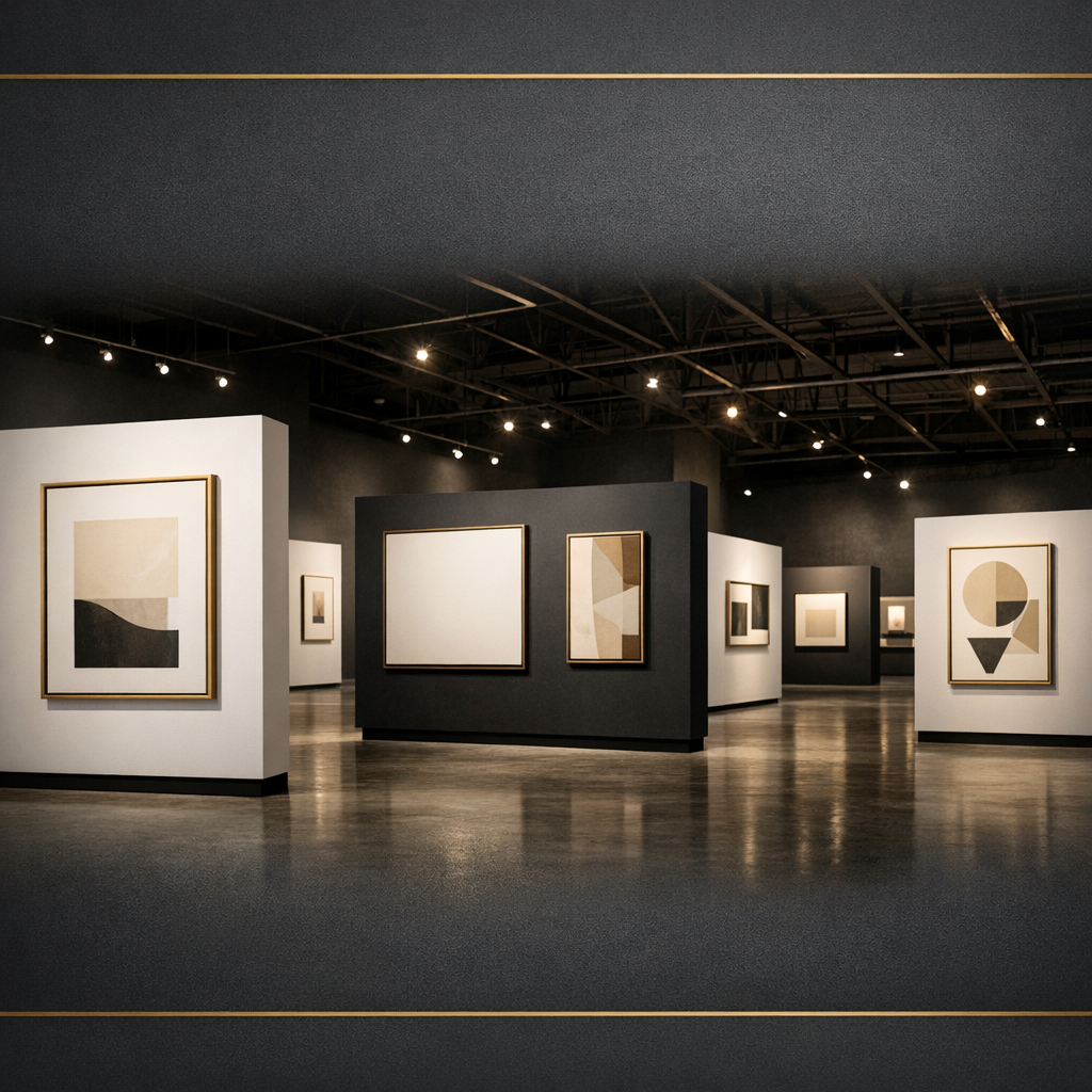 Art show venue in Tucson at The Frame