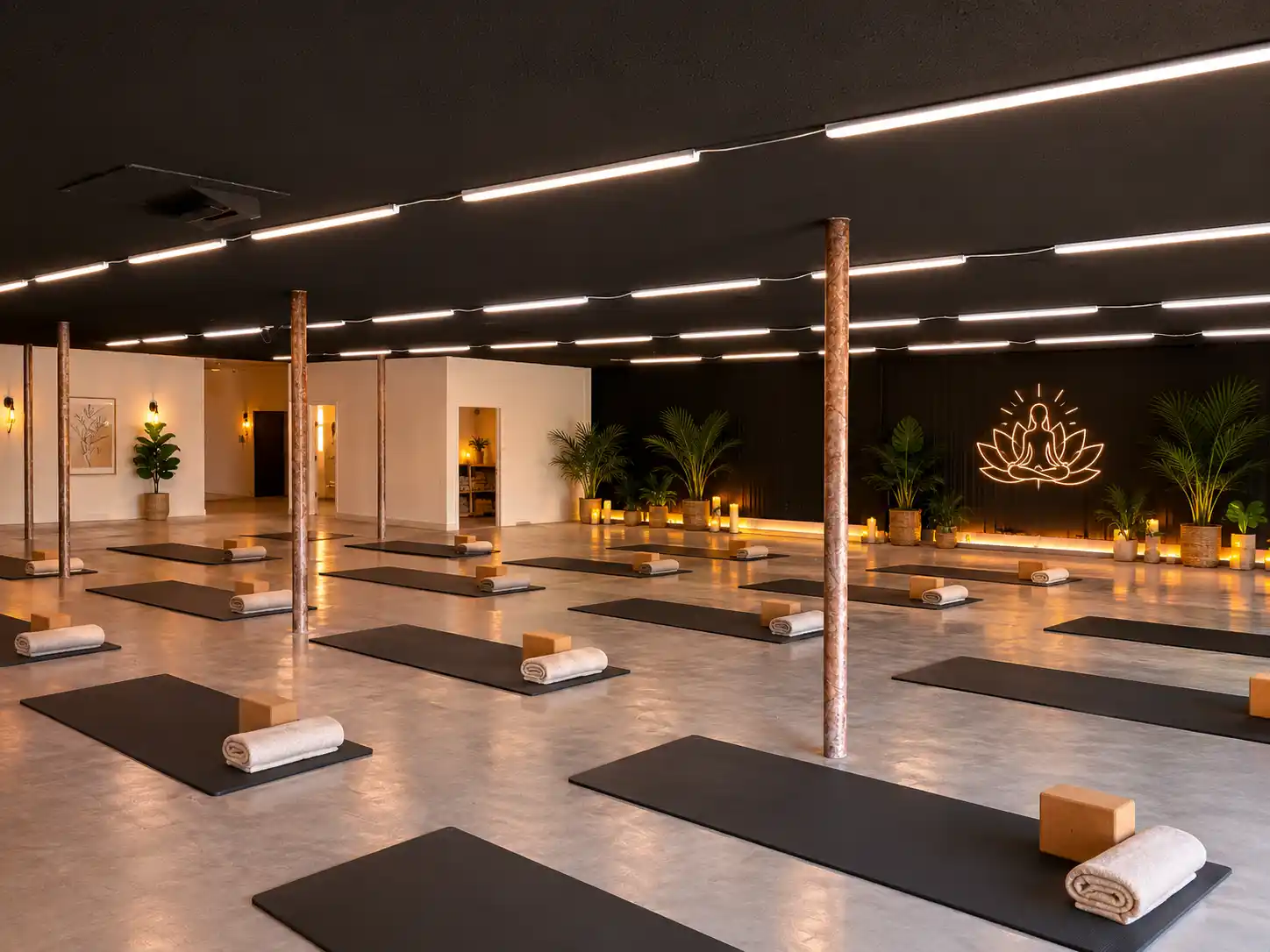 Fitness class rental space example in Tucson
